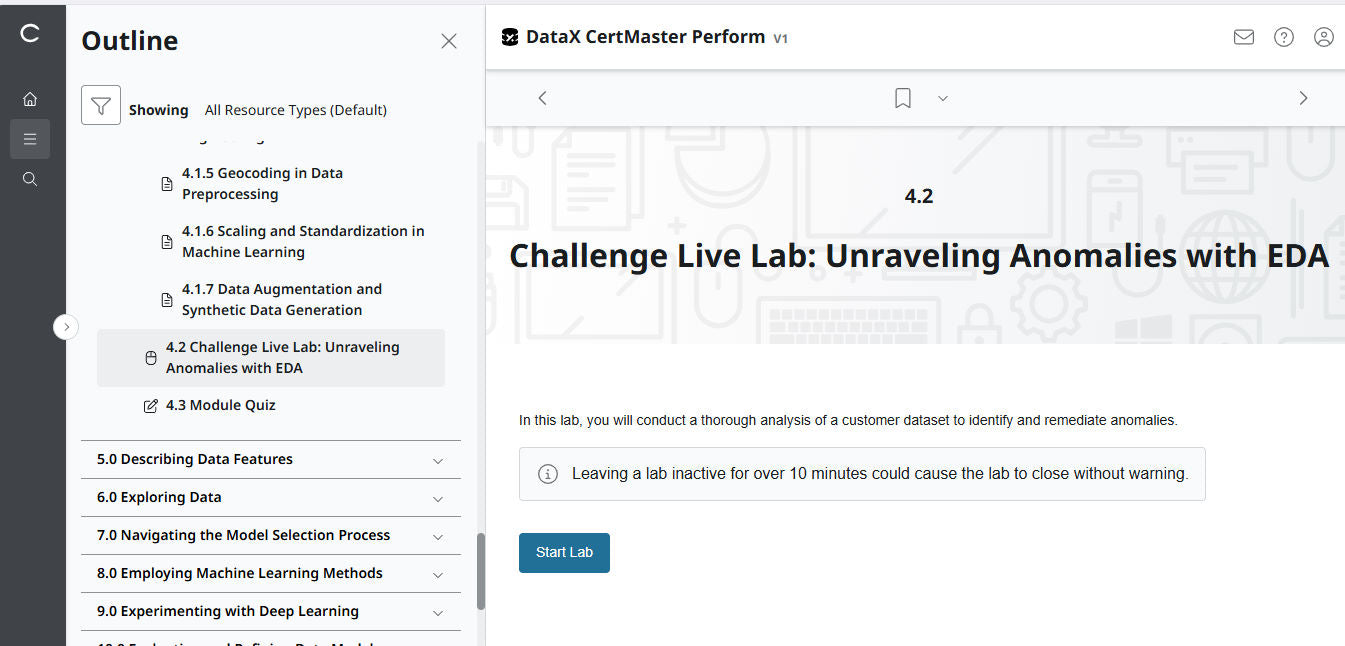 Best Price Guarantee ✅ CompTIA DataX CertMaster Perform (V1)