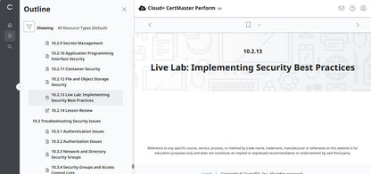 CompTIA Cloud+ CertMaster Perform (CV0-004)